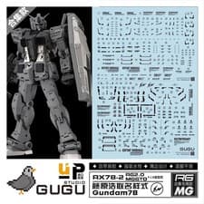 Image of [GUGU Studio] Water Decal for RG 2.0/MG GTO Gundam RX-78-2