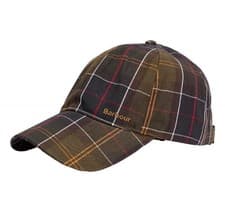 Image of Barbour Men's Cap In Tartan Telfield MHA0910TN11 Classic Tartan Color
