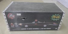 Image of Jada Batmobile & Standing Figures & Working Lights 1966 car 1:18 scale diecast