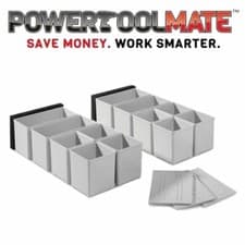 Image of Festool 201124 SYS-Combi and SYS 4 TL-SORT/3 Accessory Set (60mm x 60mm / 120mm 
