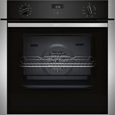 Image of Neff N50 B3ACE4AN3B Slide and Hide Electric Single Oven - Stainless S B3ACE4AN3B