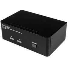 Image of StarTech.com 2-Port DisplayPort Dual-Monitor KVM Switch - 4K 60Hz
