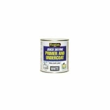 Image of Rustins Quick Drying Primer Undercoat Wood MDF White Paint Base 250ml-1L