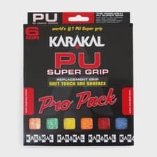 Image of Karakal PU Super Grips Pro Pack of 6 Assorted Colour