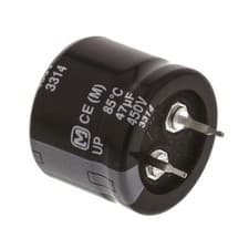 Image of 1 x Panasonic Aluminium Electrolytic Capacitor ECOS2WP470CL, 47uF 450V dc