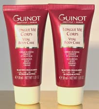 Image of Guinot Luxurious Firming Body Cream 60ml (2x30ml) Rare & Discontinued Skincare