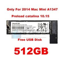 Image of NEW 128GB 256GB 512GB 1TB SSD FOR APPLE MAC MINI A1347 Late 2014 MGEM2LL/A