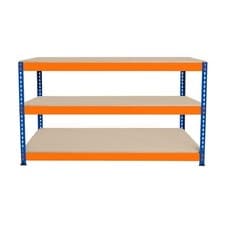 Image of Garage Workbench 2 3 Tier Workstation 300kg Workshop DIY Table Heavy Duty Steel