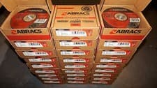Image of Abracs Phoenix II Thin Metal Cutting Inox Discs 115mm x 1mm  Qty 10/25/50/100 