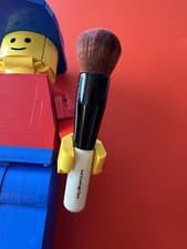 Image of BROWN Full Coverage Face Foundation Brush NEW Sealed Makeup Tool BOBBI