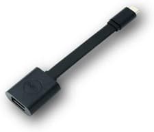 Image of Dell USB-C to USB-A 3.0 Interface Adapter Cable Black DBQBJBC054