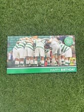 Image of Official Celtic FC Huddle Birthday Card With Badge