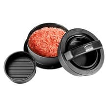 Image of 3in1 Burger Press | Hamburger Press Black | Hamburger Former Patty Press