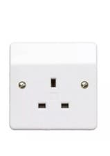 Image of MK Unswitched Single Socket K780WHI 13A 250V 1G
