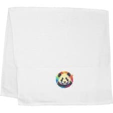 Image of 'Colourful Panda' Hand / Guest Towel (TL00065733)