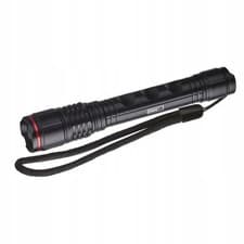 Image of Metal LED Torch 120lm 2xaaa Zoom Waterproof Black 48g