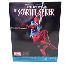 Image of MARVEL ACT/CUT Premium Figure Ben Reilly : The Scarlet Spider from Japan Sealed