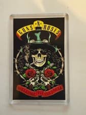 Image of Guns N Roses, Welcome to the jungle, Multi Coloured Fridge Magnet