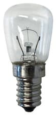 Image of Clear 12v 15w E14 Pygmy Light Bulb SES Small Screw Cap NOT UK MAINS 240v