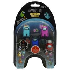 Image of Official & Fully Licensed Among us Crewmate Action figures 5 Pack New v3