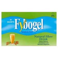 Image of Fybogel Lemon/Orange/Natural Ispaghula Husk Natural Fibre Drink 30 Sachets