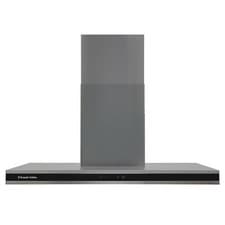 Image of Russell Hobbs RHGCH903DS 90cm Black Touch Control Chimney Cooker Hood A++ Energy