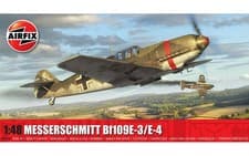 Image of Airfix A05120C Messerschmitt Bf109E-3/E-4 - 1/48 Scale Model Aircraft Kit