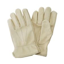 Image of Kent & Stowe Luxury Leather Water Resistant Gardening Gloves Ladies (Medium) Tan