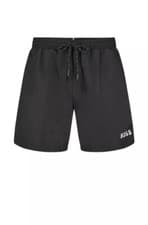 Image of Hugo Boss Starfish Black Swim Shorts BOSS Leg Logo Quick Dry Size 2XL BNWT