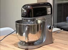 Image of Kenwood KMIX Stand Mixer - Black Chromea Special Edition. Boxed. Barely Used.