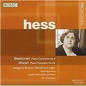 Image of Beethoven  Piano Concerto No 4 Mozart  Piano Concerto No 23 CD New & Sealed