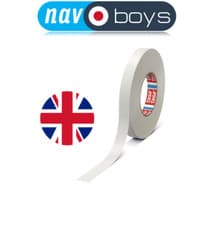 Image of Tesa T4651 tape 50m x 19mm adhesive white cloth tape