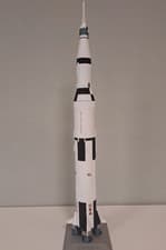 Image of Saturn V Rocket Model Kit – Apollo NASA Space Rocket – Detailed Display Model