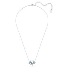 Image of Swarovski (7096) Butterfly Necklace Blue BRAND NEW