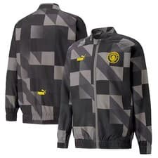 Image of Manchester City Prematch Jacket - Grey