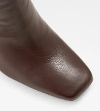 Image of Brand new Aldo Brown heeled boots Real leather .