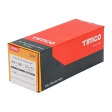 Image of Wood Screws - TIMCO SOLO YELLOW POZI COUNTERSUNK WOOD SCREW TIMBER SCREWS