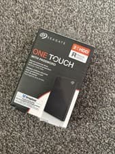 Image of SEAGATE One Touch Portable Hard Drive - 2 TB, Black