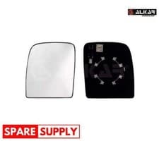 Image of MIRROR GLASS, OUTSIDE MIRROR FOR CITROËN PEUGEOT FIAT ALKAR 6441955