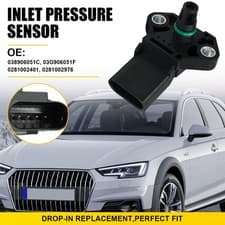 Image of Manifold Boost Air Pressure Sensor MAP Fit For Audi Seat Skoda VW  038906051C UK