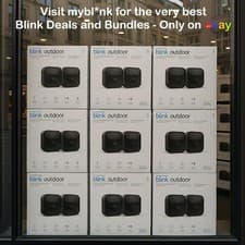 Image of New Blink Generation 3 Twin HD Wireless Outdoor Camera Complete System, Alexa