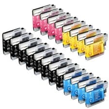Image of 20 Ink Cartridge fits Brother LC985 DCP-J125 DCP-J140W DCP-J315W DCP-J515W