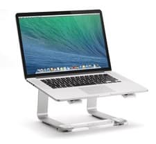 Image of GRIFFIN ELEVATOR MACBOOK LAPTOP STAND SUPPORTS POSTURE & ELEVATES WORKSPACE