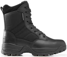 Image of Men's Military Tactical Boots with Side Zipper, Lightweight Durable Work Boots