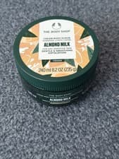 Image of The Body Shop Almond Milk Cream Body Scrub 240ml Gentle Smoothing Exfoliation