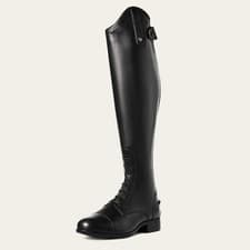 Image of ARIAT WMNS HERITAGE CONTOUR II FIELD ZIP BLACK UK8.5 SM [CALF 14"HEIGHT 191/4"]
