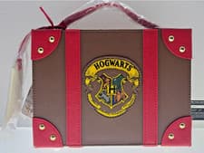 Image of harry potter Hogwarts express luggage trunk crossbody bag