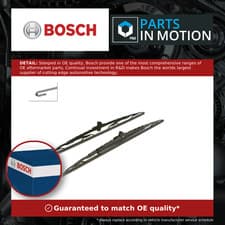 Image of 2x Wiper Blades (Pair) 575S 3397118451 Bosch 575/575mm