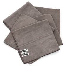 Image of 5x Autoglym Microfibre Cloths Grey Professional Car Detailing Towels 40x40 cm