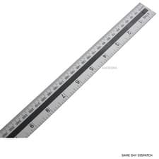 Image of Amtech P5190 100cm Aluminium Ruler Graduated in metric and imperial